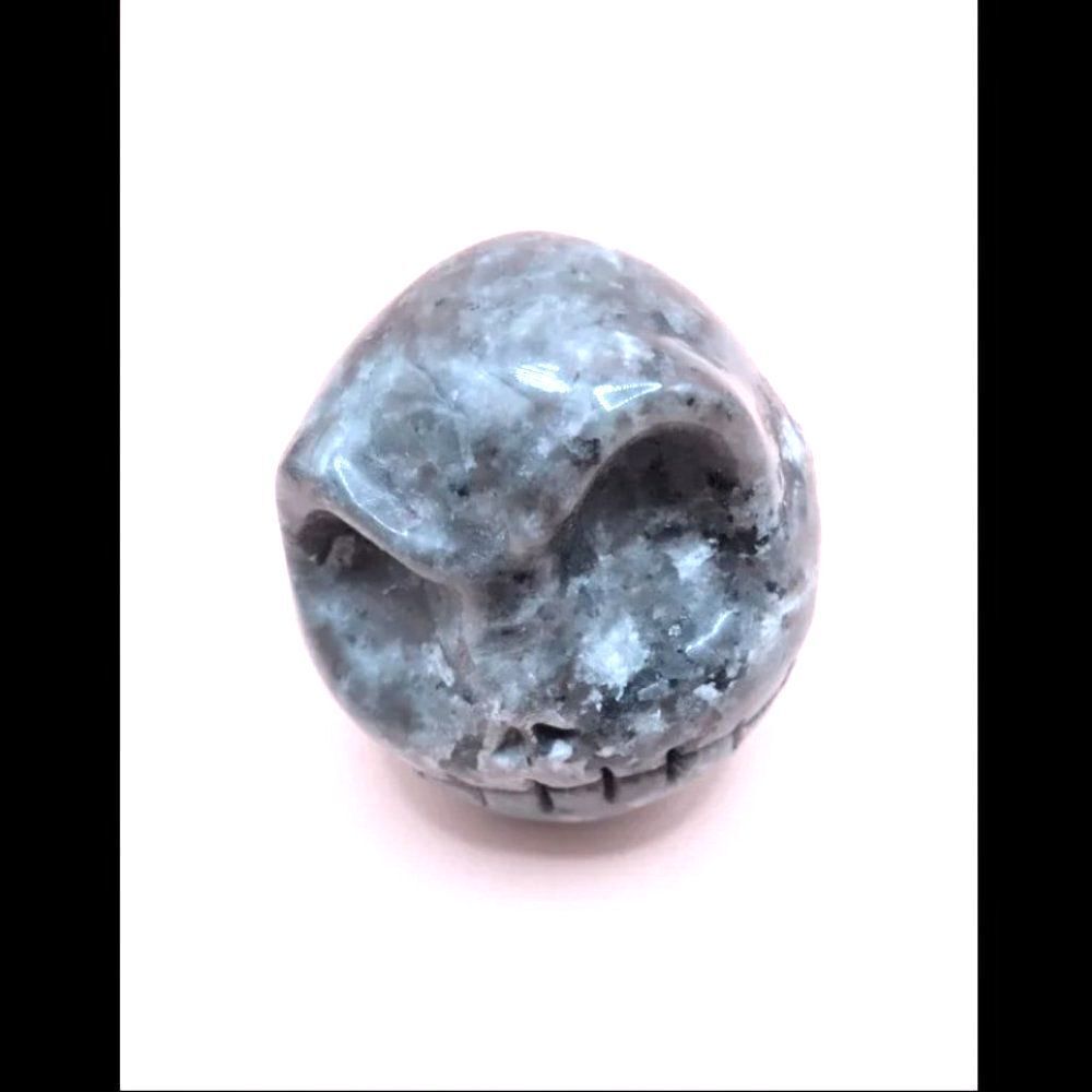 Yooperlite Jack Skellington Skull Carving - NWOT